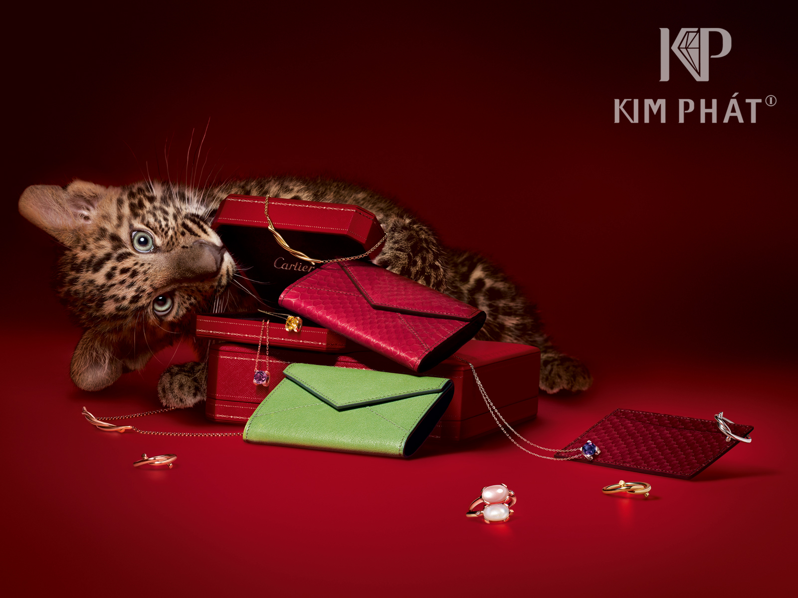 Mockup KIM PHAT JEWELLERY tại The Monest