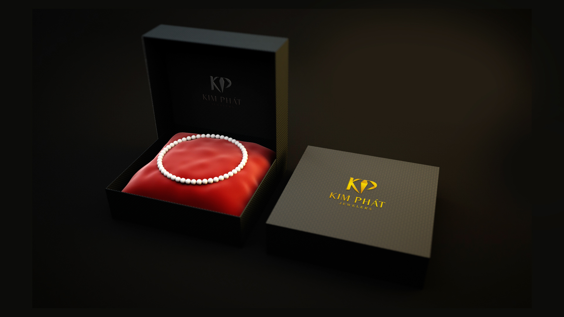 mockup KIM PHAT JEWELLERY tại The Monest