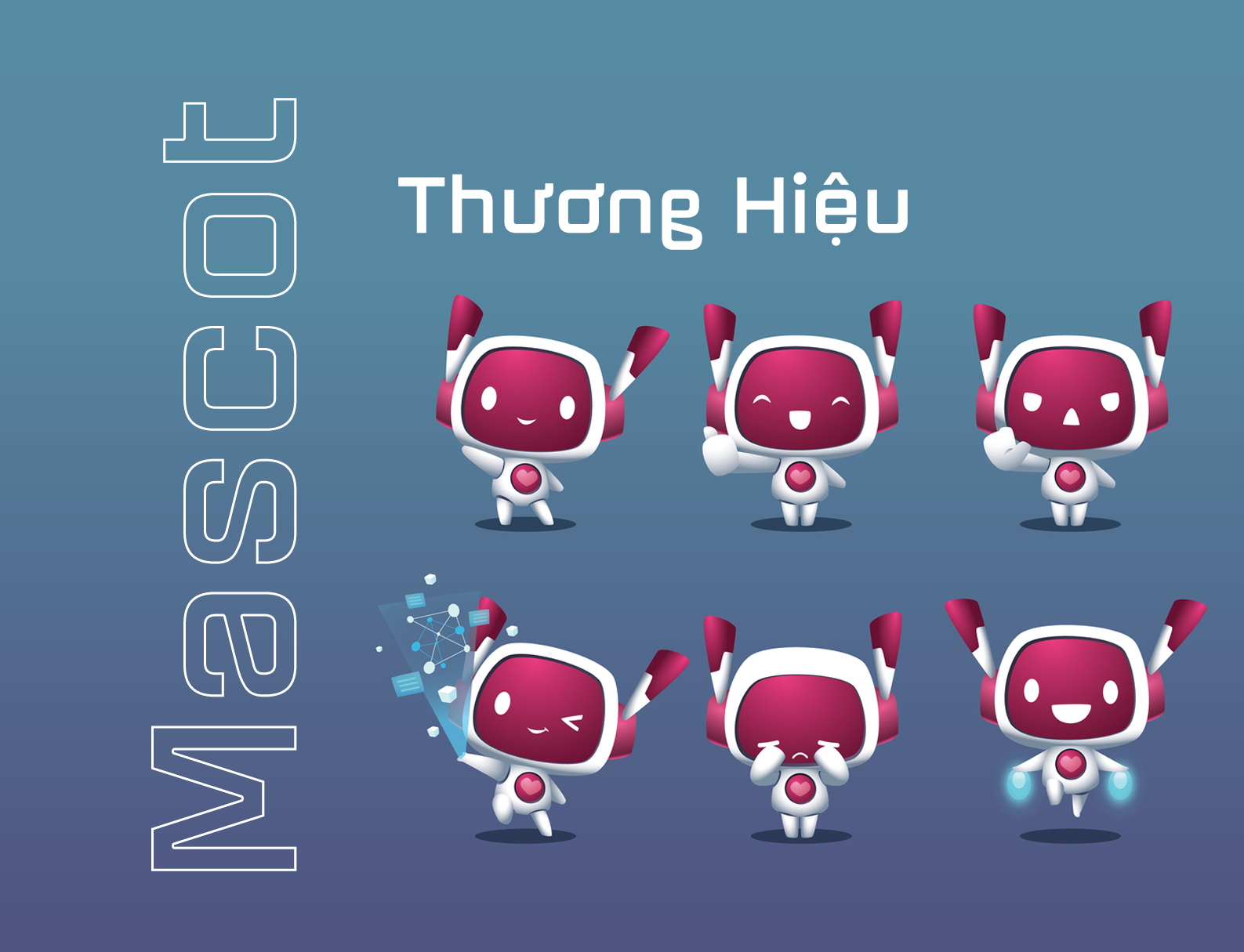 mascot logo cùng The Monest