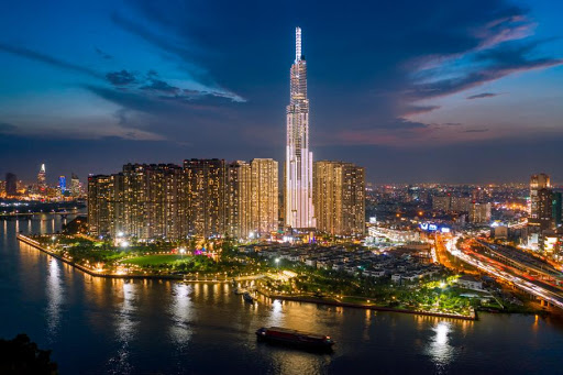 Tòa nhà cao nhất Việt Nam hiện tại cùng The Monest