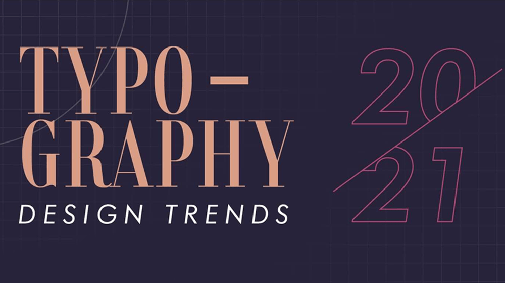 xu hướng Typography năm 2021 tại The Monest