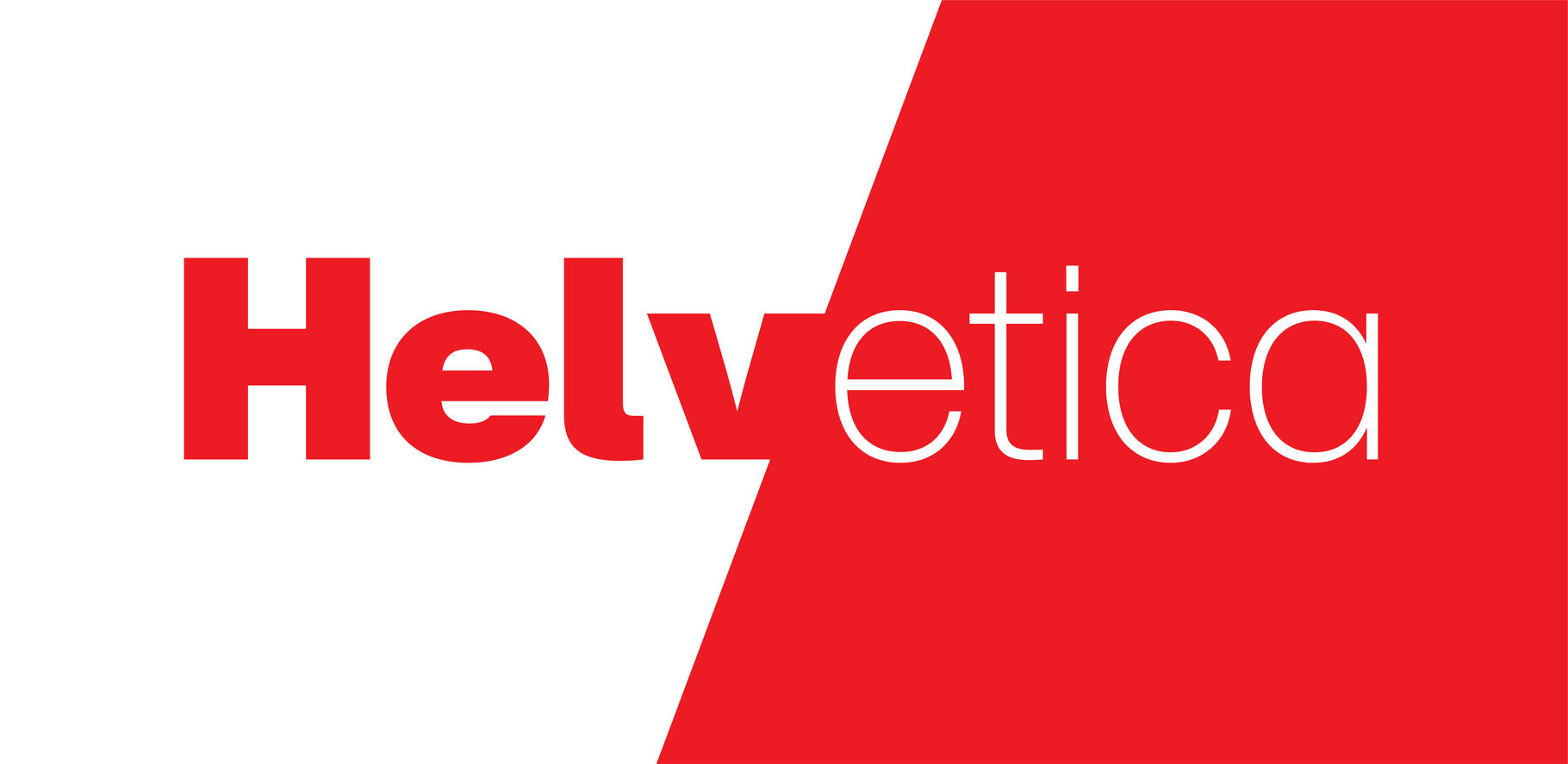 kiểu chữ helvetica với The Monest